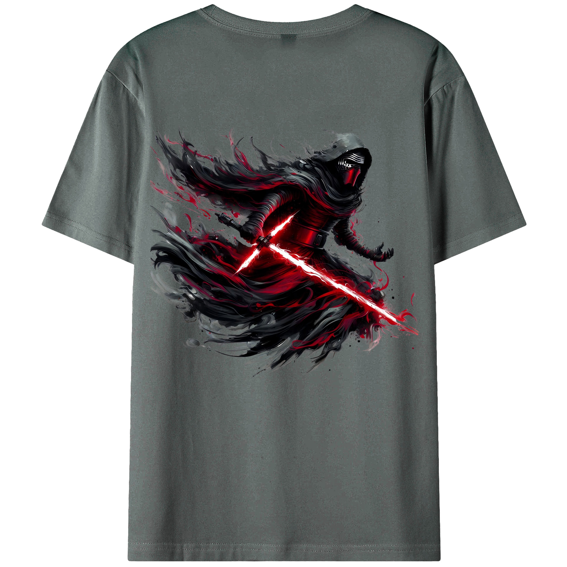 （画像用） スター・ウォーズ Star Wars 綿100％ メンズ半袖Tシャツ（バックプリント） 通気性